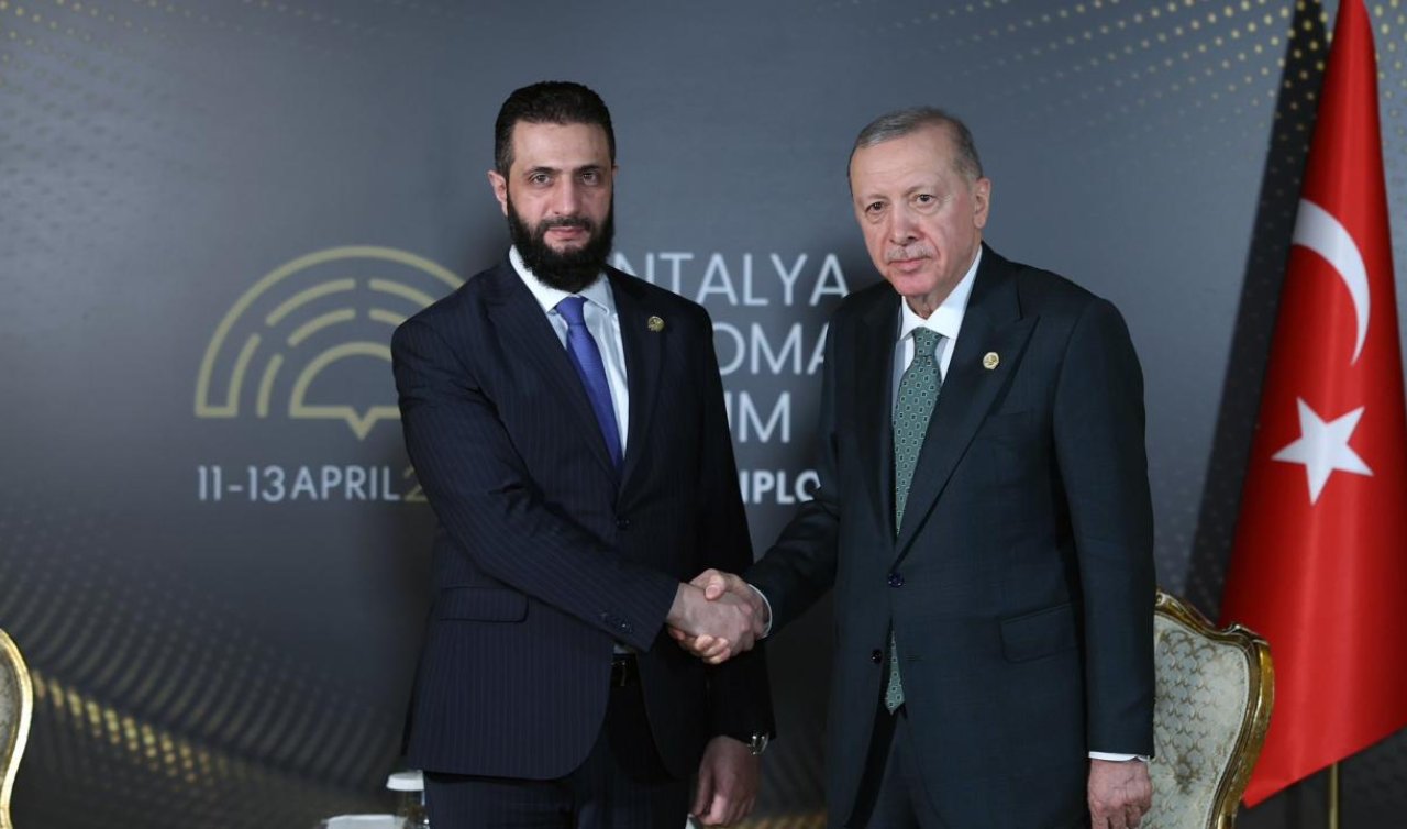 Cumhurbaşkanı Erdoğan Şara ile görüştü