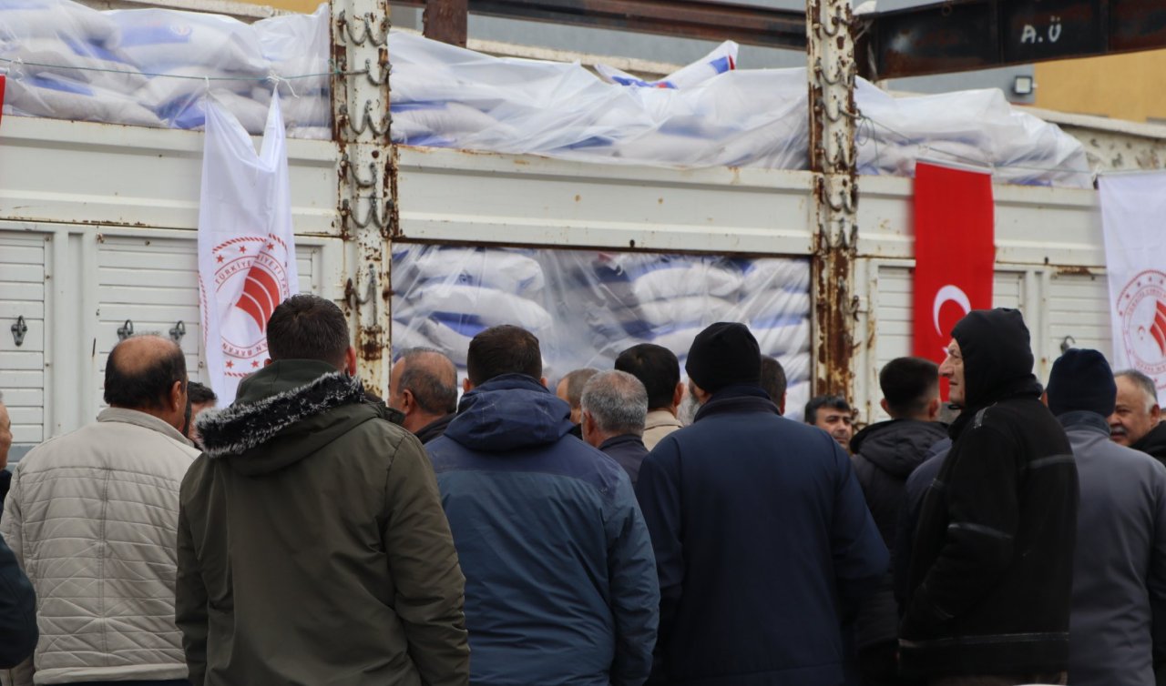 Beyşehir’de çiftçilere nohut tohumu dağıtıldı! 