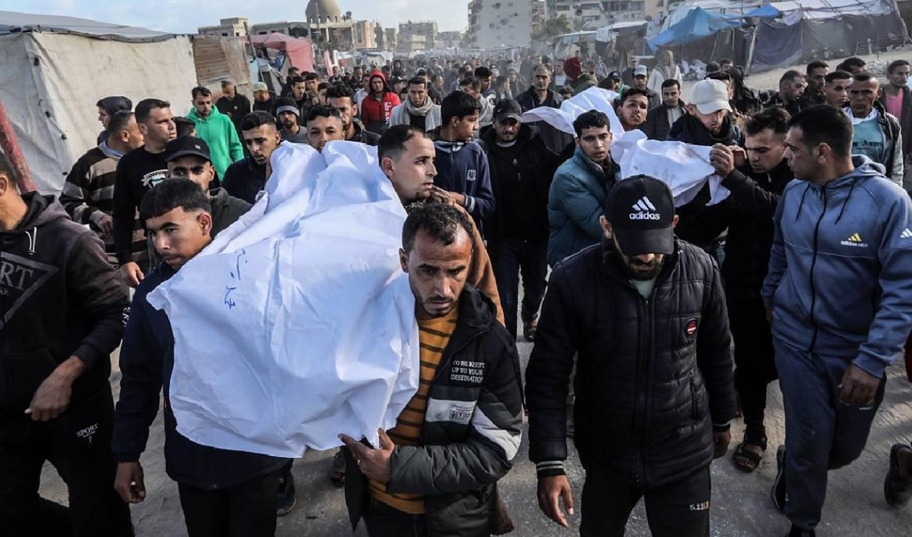 Katil İsrail 6 kardeşi aynı anda hayattan kopardı