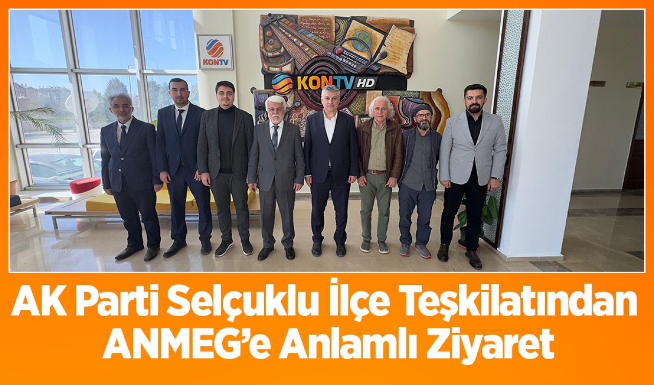 AK Parti Selçuklu İlçe Teşkilatından ANMEG’e anlamlı ziyaret