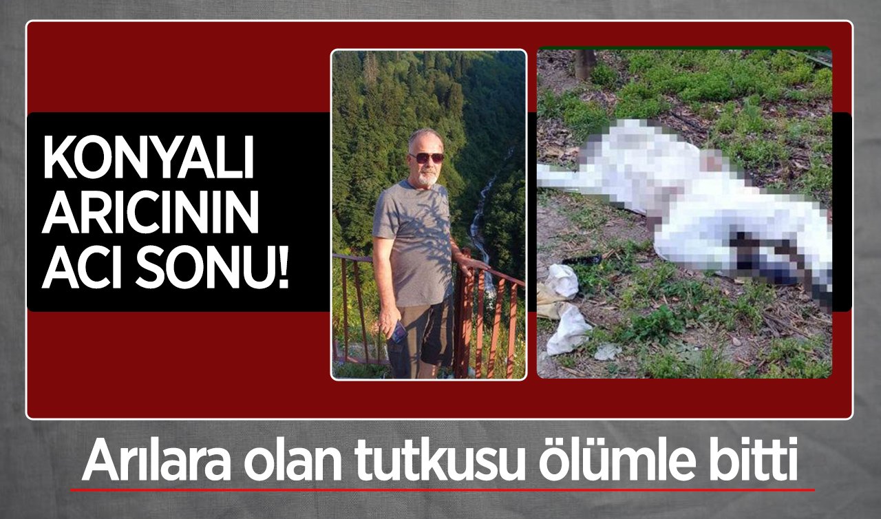 Konyalı arıcının acı sonu! Arılara olan tutkusu ölümle bitti