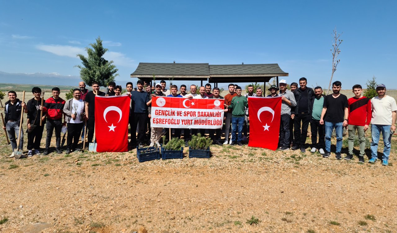 Hüyük’te şehitler anısına fidanlar toprakla buluşturuldu