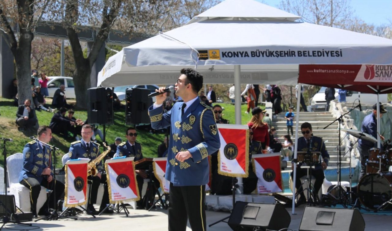 Polis Akademisi Konya’da konser verdi