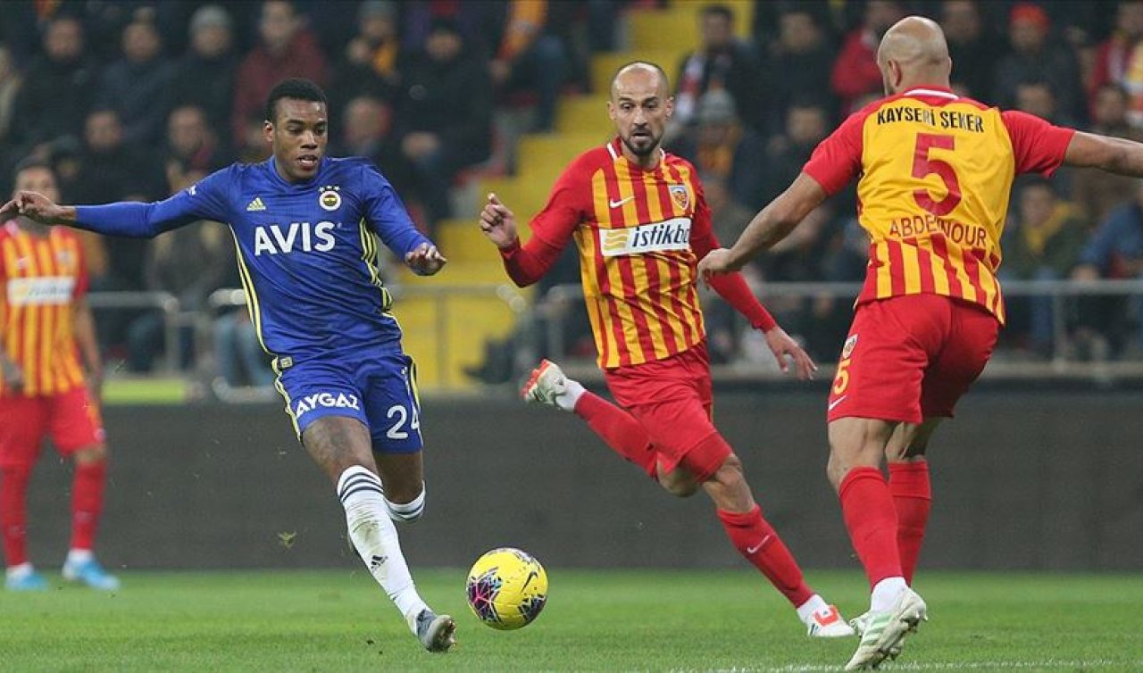 Fenerbahçe Kayseri maçı kaç kaç bitti? Maçı kim yendi?