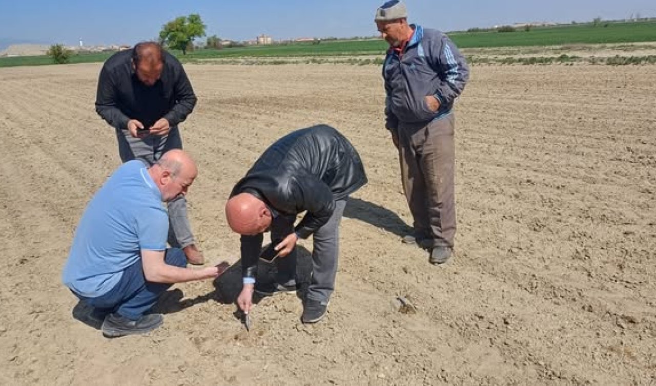 Konya’da ekipler sahada! Yerinde inceleniyor