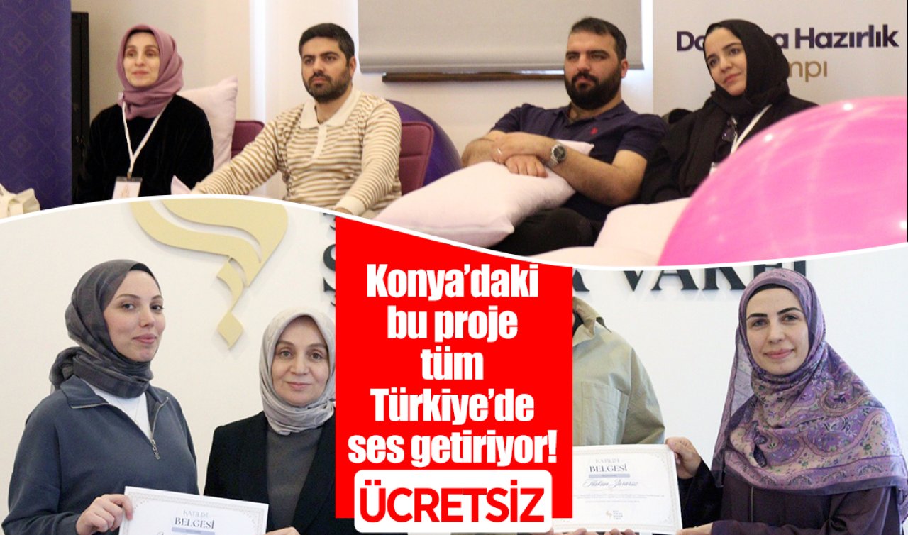 Konya’daki bu proje tüm Türkiye’de ses getiriyor! ÜCRETSİZ