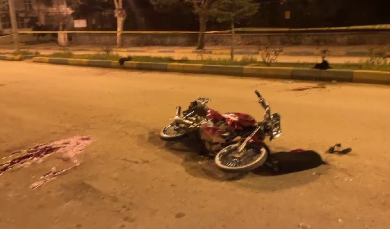 Devrilen motosikletin sürücüsü Emirhan öldü, arkadaşı yaralandı