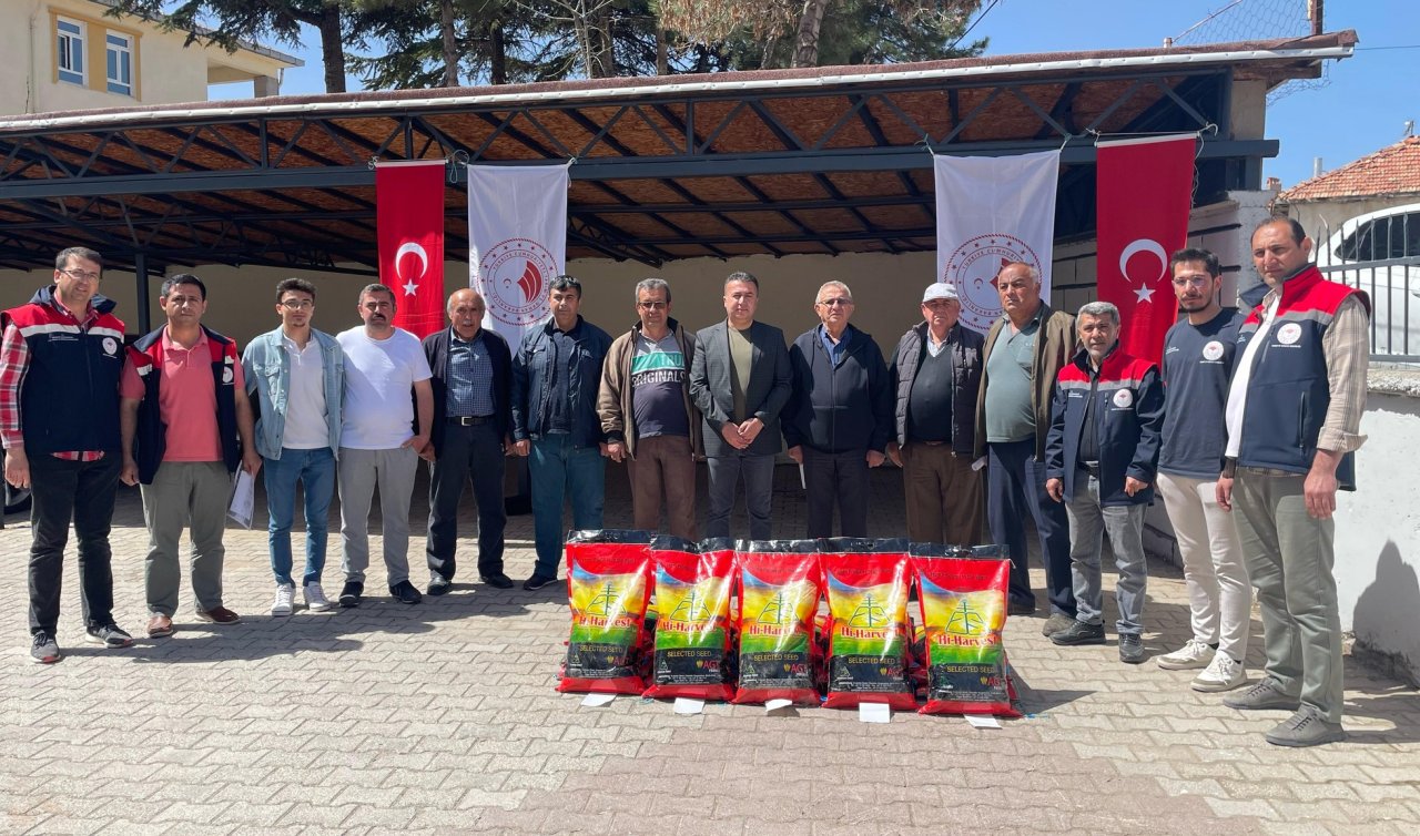 Konya’da yüzde 75 hibe ile tohum dağıtıldı! 