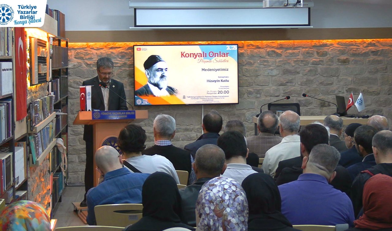 TYB Konya Şubesi’nden “Konyalı Onlar’’ Takvim Konferansı
