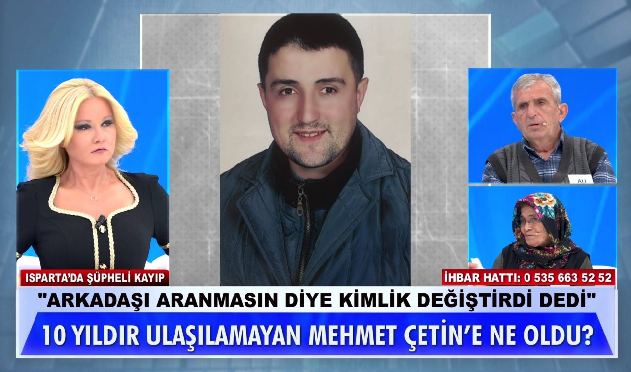 Müge Anlı’da işlenen Mehmet Çetin olayı nedir? Mehmet Çetin bulundu mu? Bayram Akçay, Mehmet Çetin hakkında hangi iddialarda bulundu? 