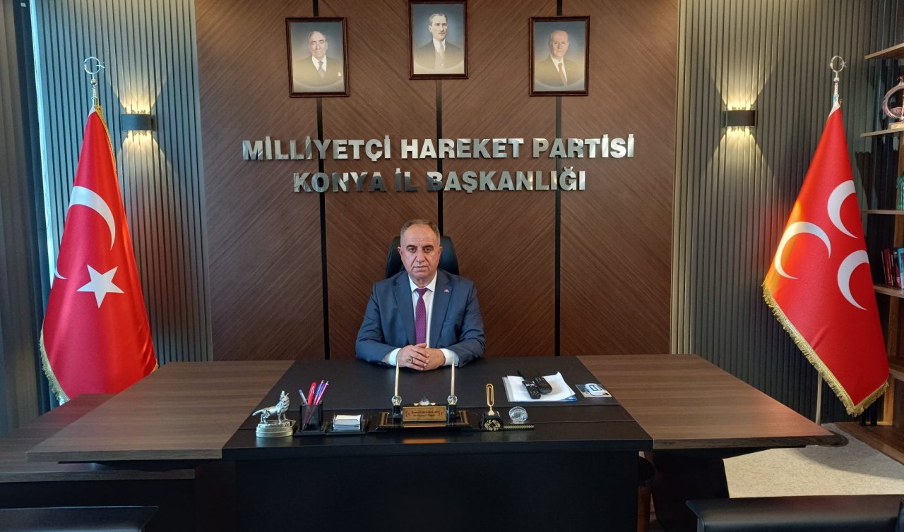MHP Konya İl Başkanı Karaarslan’dan 3 Mayıs Milliyetçiler Günü Mesajı