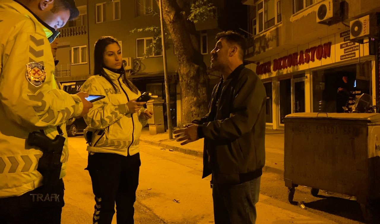 Alkolmetre testini reddeden ehliyetsiz sürücü: Ceza yazarsanız benim sicili yakacaksınız