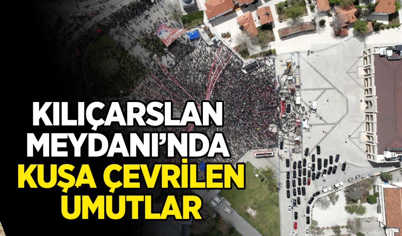 Kılıçarslan Meydanı’nda Kuşa Çevrilen Umutlar