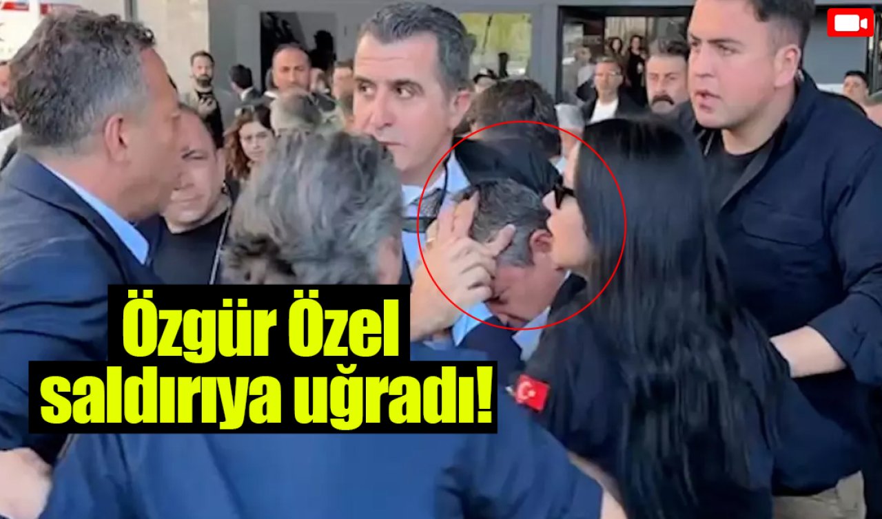 Sırrı Süreyya Önder’in anma töreninde provokasyon: Özgür Özel saldırıya uğradı!