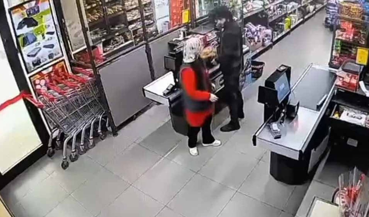 Market çalışanını darbeden şüpheli yakalandı
