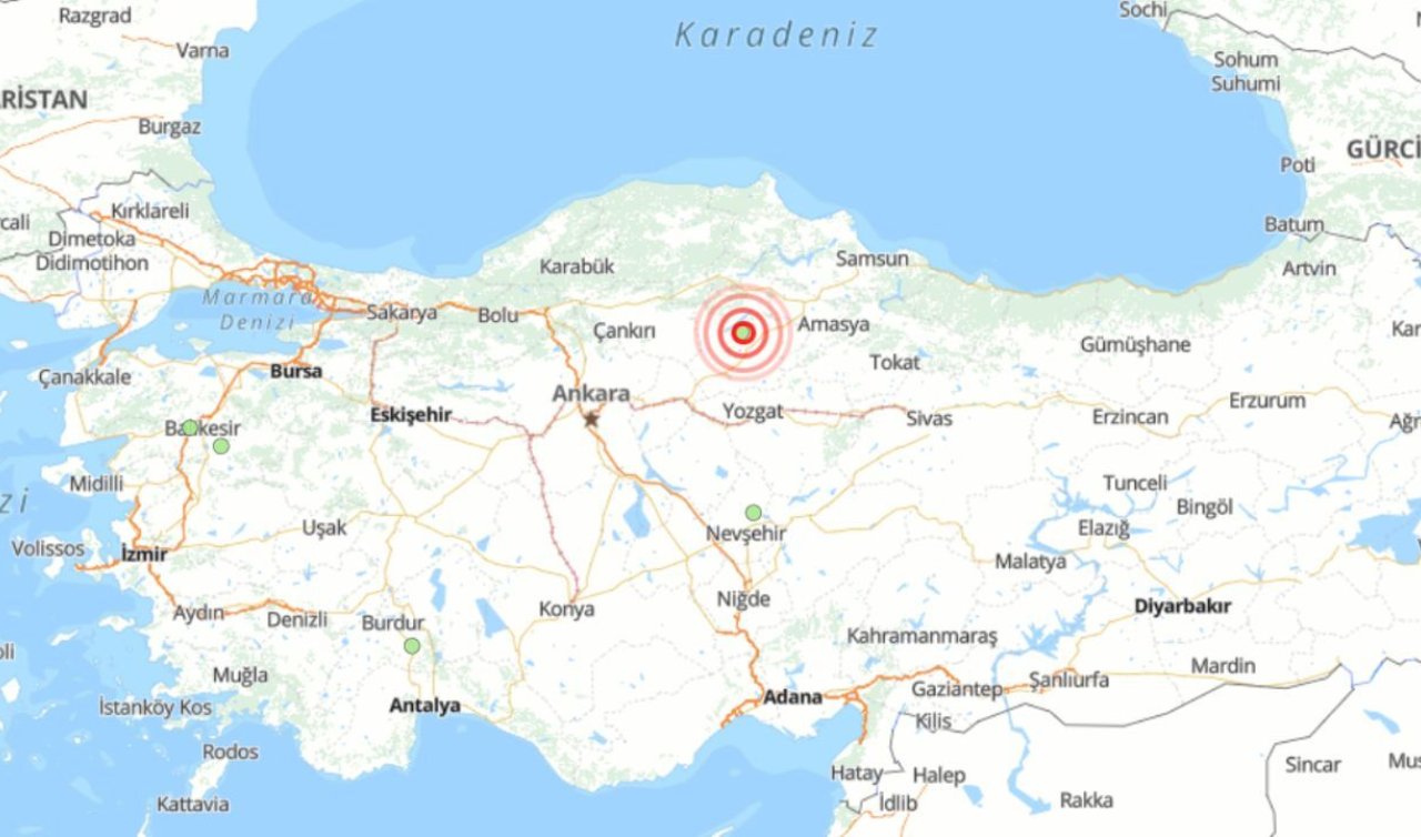 8 Mayıs son depremler: Az önce deprem mi oldu, nerede deprem oldu? 