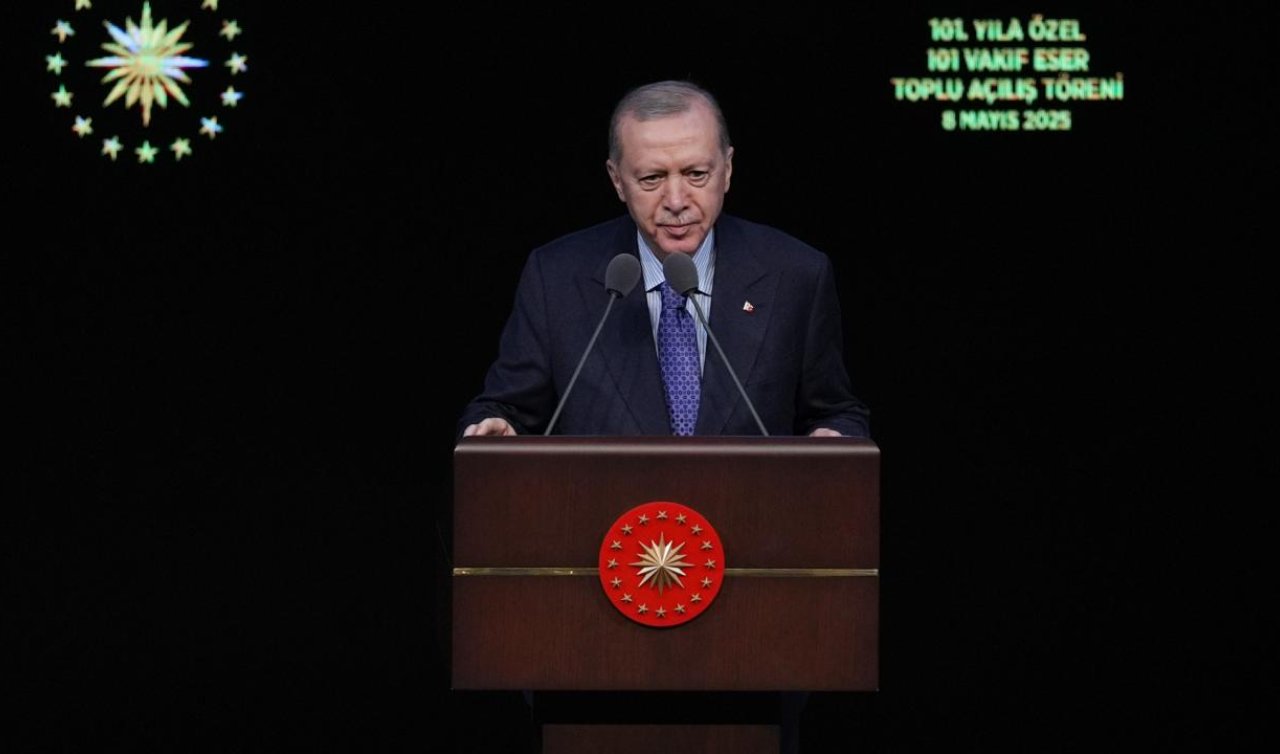 Cumhurbaşkanı Erdoğan: Son 23 yılda 5 bin 927 vakıf kültür varlığı restore edildi