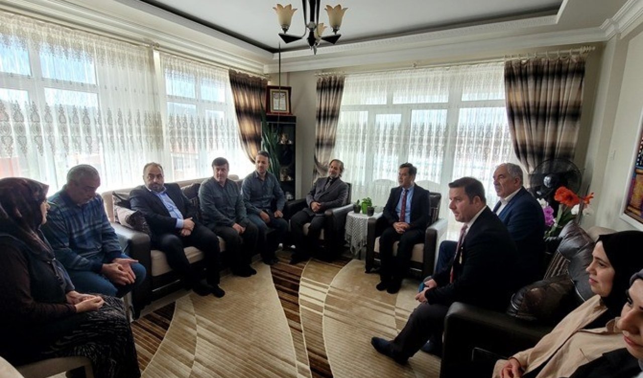 Beyşehir’de şehit annelerine “Anneler günü’’ ziyareti