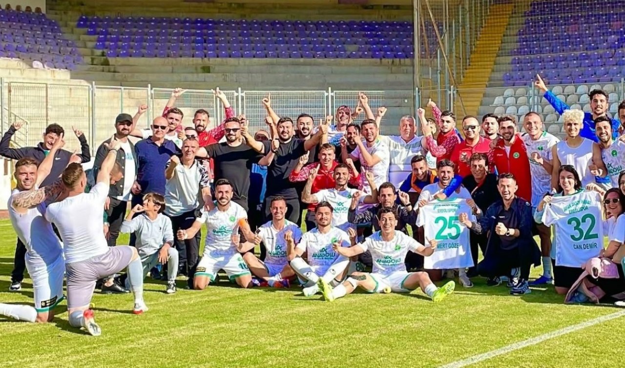 Konya Ereğlispor bağıra çağıra geliyor! Play-Off rakibi belli oldu