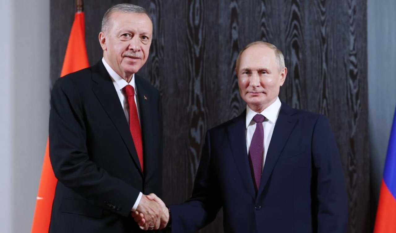 Cumhurbaşkanı Erdoğan Putin ile görüştü