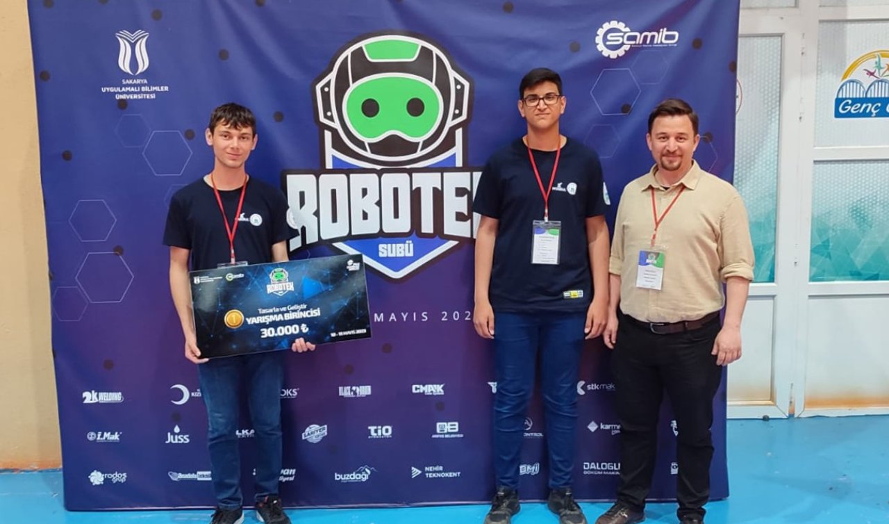 Geleceğin Mühendislerinden Büyük Başarı: Robotek’te Birincilik Konya’nın