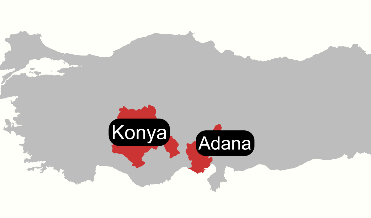 Konya ve Adana payını alacak! Salı günü geliyor