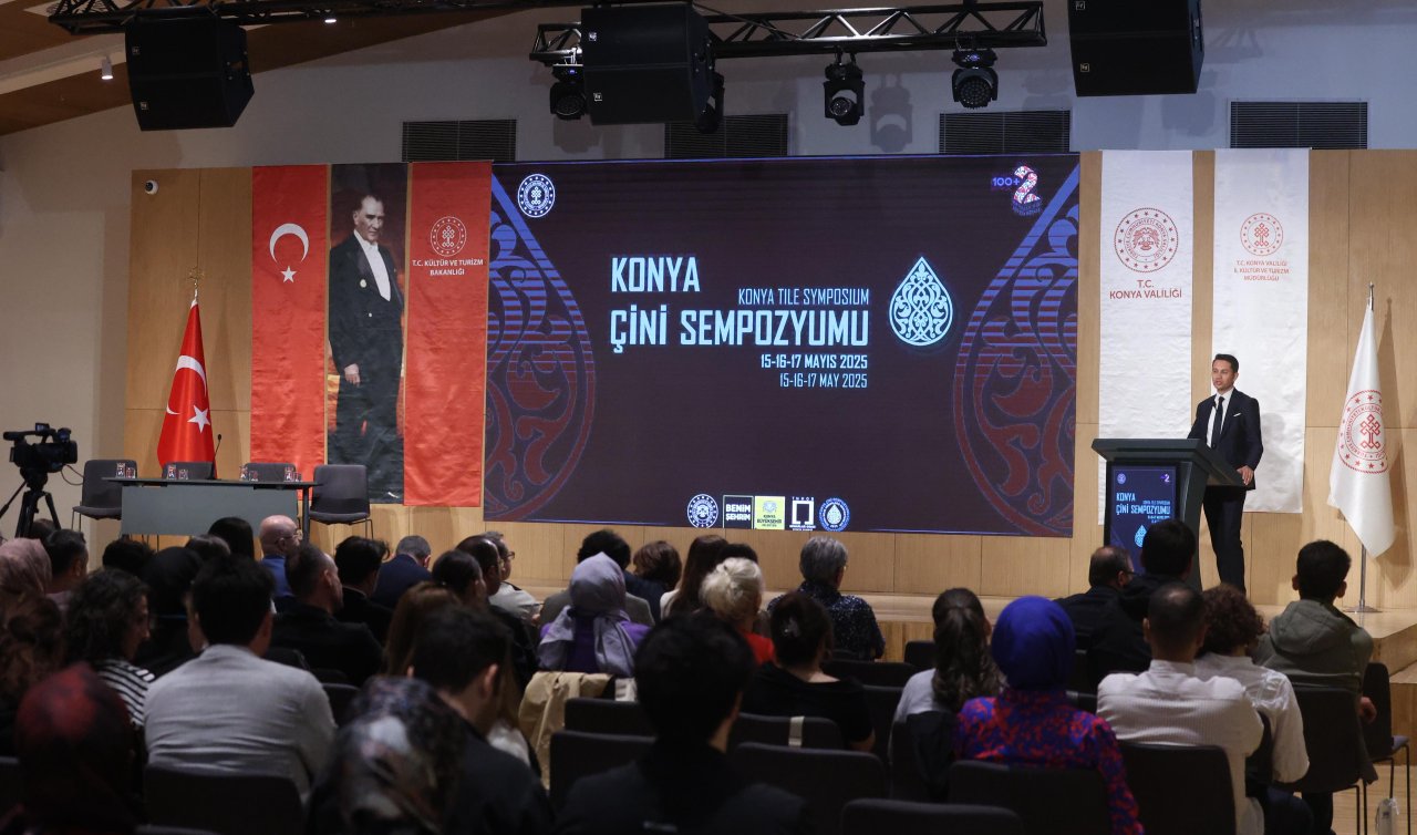 Konya Çini Sempozyumu”nda Selçuklu’dan günümüze çini sanatı ele alınıyor