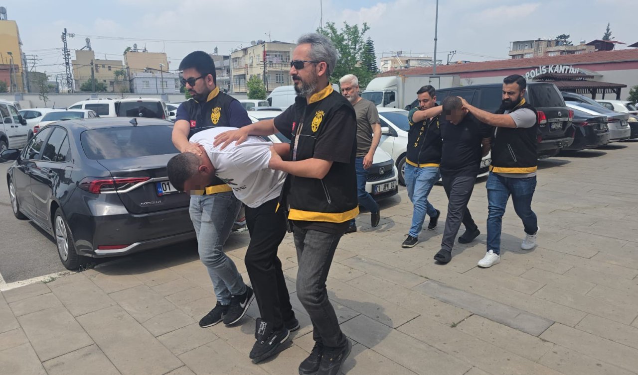 Park halindeki otomobillerden 500 bin TL’lik hırsızlık yapan 3 şüpheli yakalandı