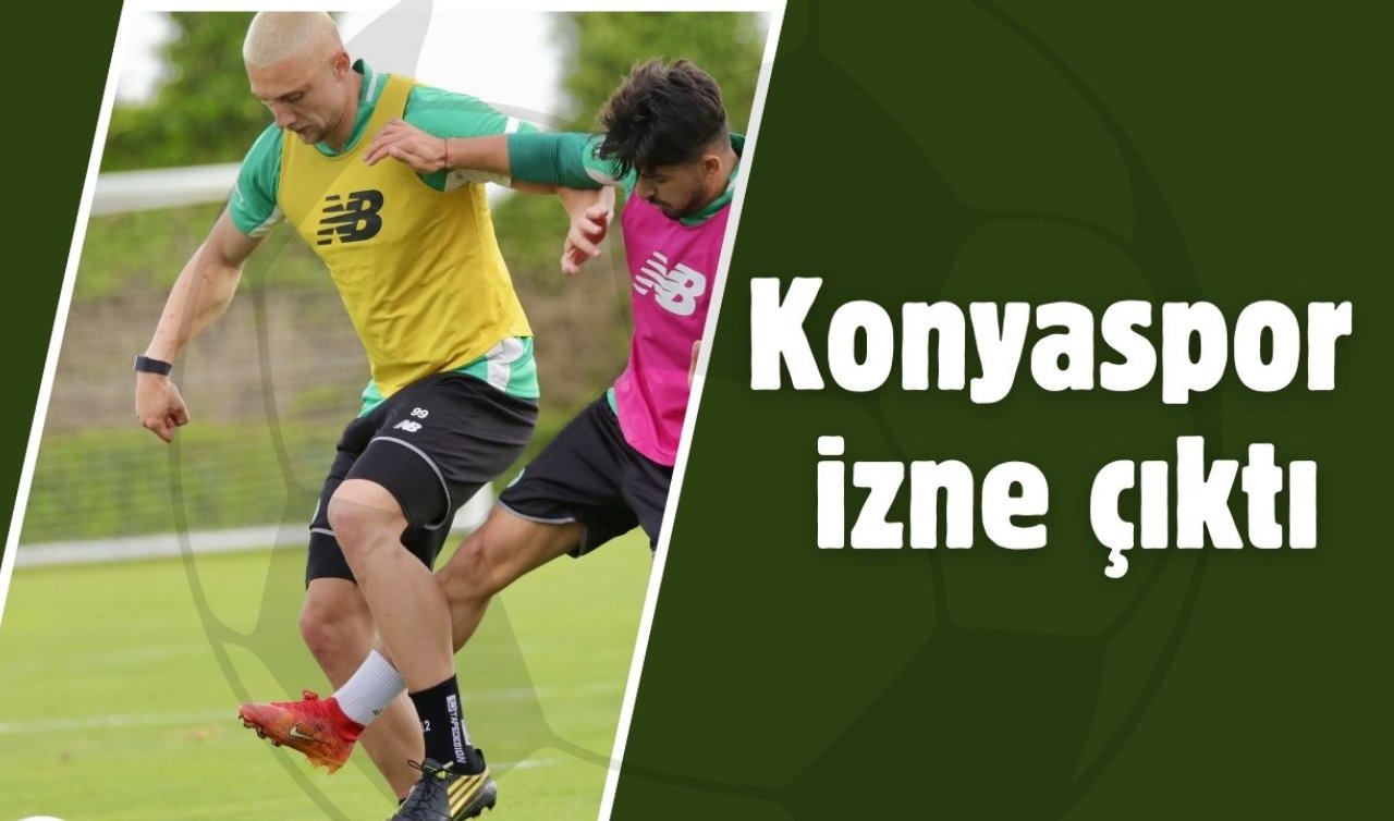 Konyaspor izne çıktı