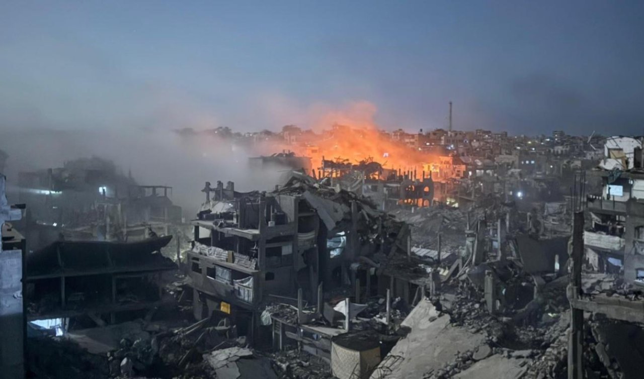 Katil İsrail’den Gazze’ye son 24 saatte 160 hava saldırısı