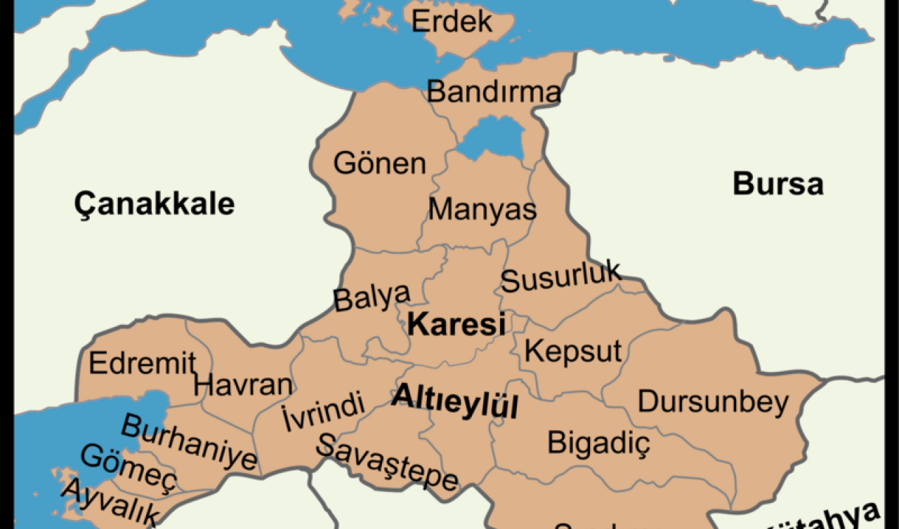 Balıkesir’in 2 ilçesi listeye girdi! 82 ve 83 numaralı plakalar kullanılacak 