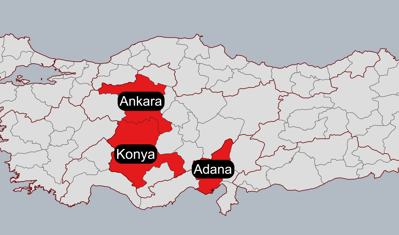 Konya, Ankara ve Adana’ya Çarşamba gelecek! Bundan sonra düşmeyecek