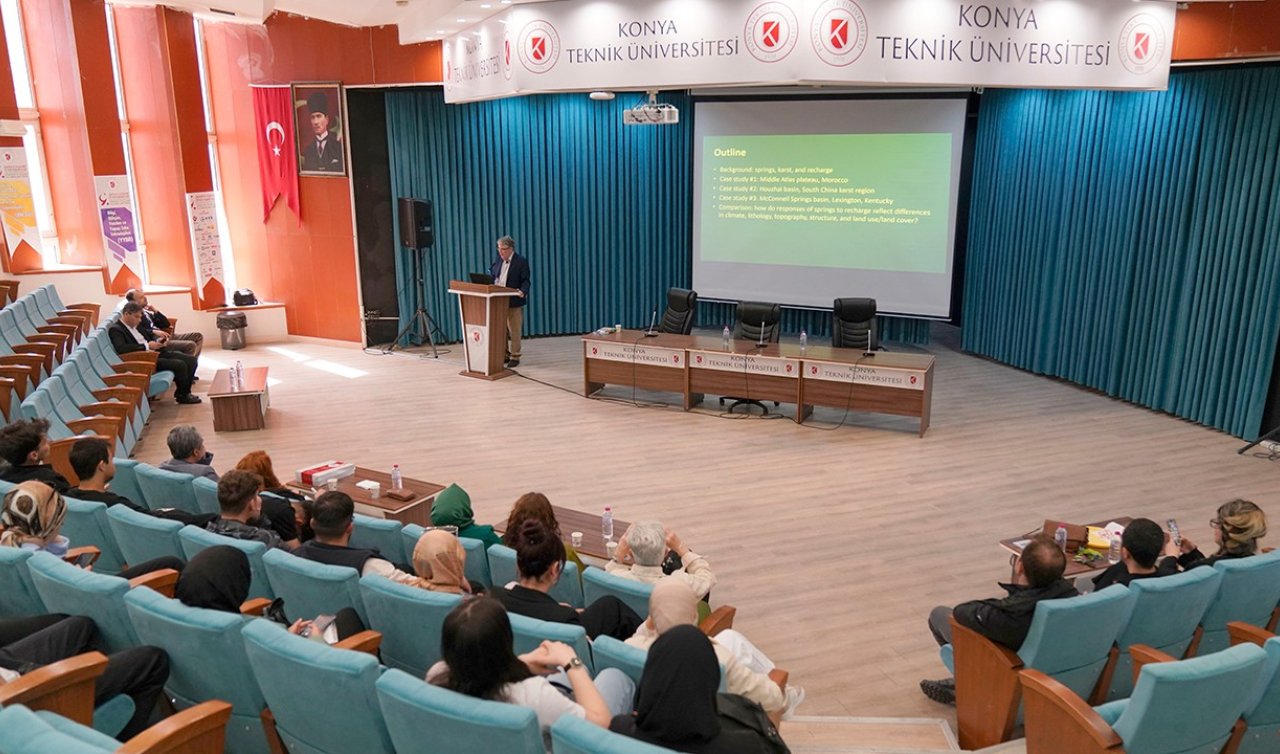 KTÜN’de uluslararası konuk: Kentucky Üniversitesi’nden Prof. Dr. Alan E. Fryar seminer verdi
