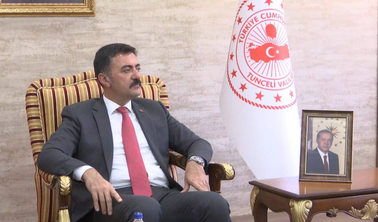 Tunceli Valisi Bülent Tekbıyıkoğlu merkeze çekildi.