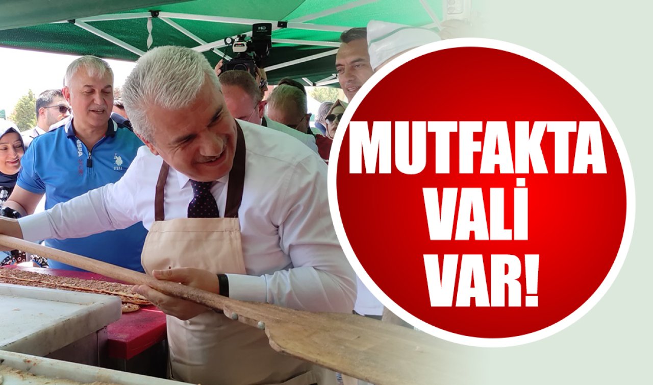 Konya Valisi küreği eline aldı! 