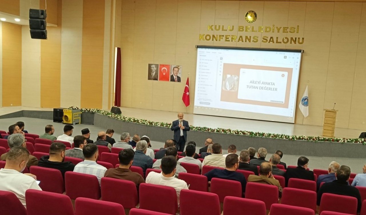 Kulu’da “Değerleriyle Güçlü Ailem’’ programı
