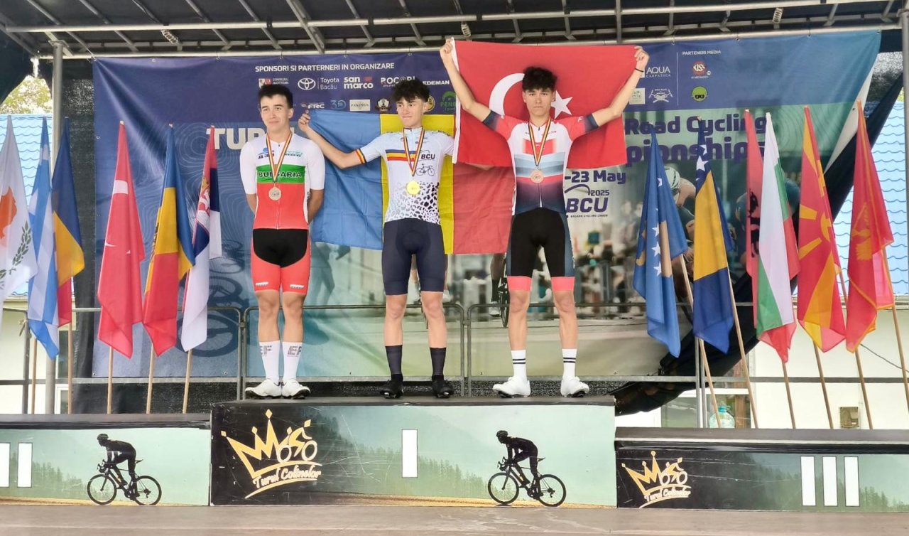 TORKU’nun genç pedalı balkanlarda tarih yazdı