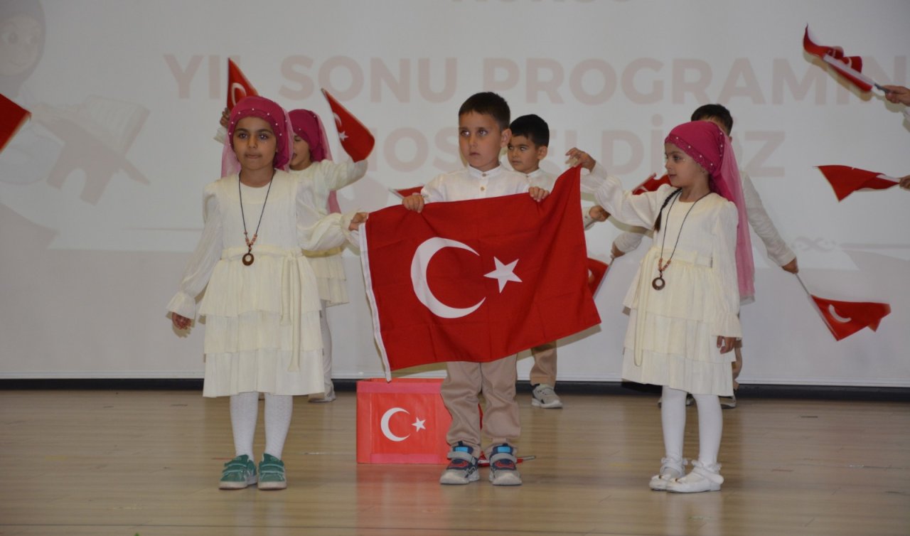 Kulu’da 4-6 yaş Kur’an kursları yıl sonu etkinliği