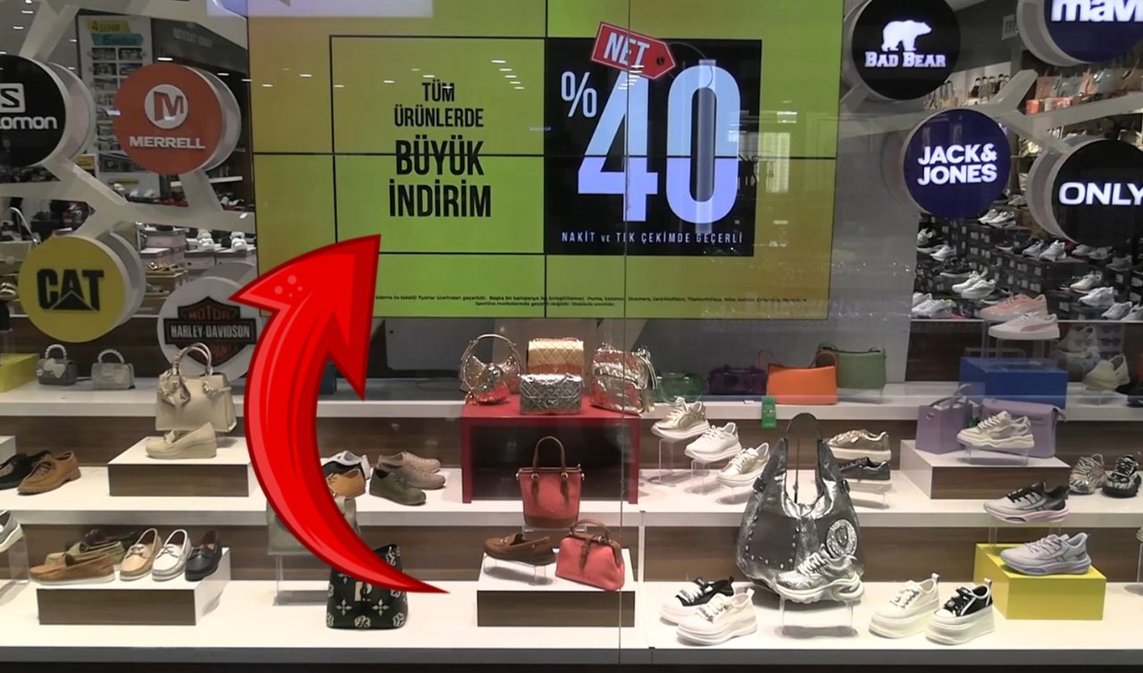 Konya’daki bu mağaza yüzde 40 indirim yaptı! Ayakkabı, çanta ve giyimde büyük kampanya