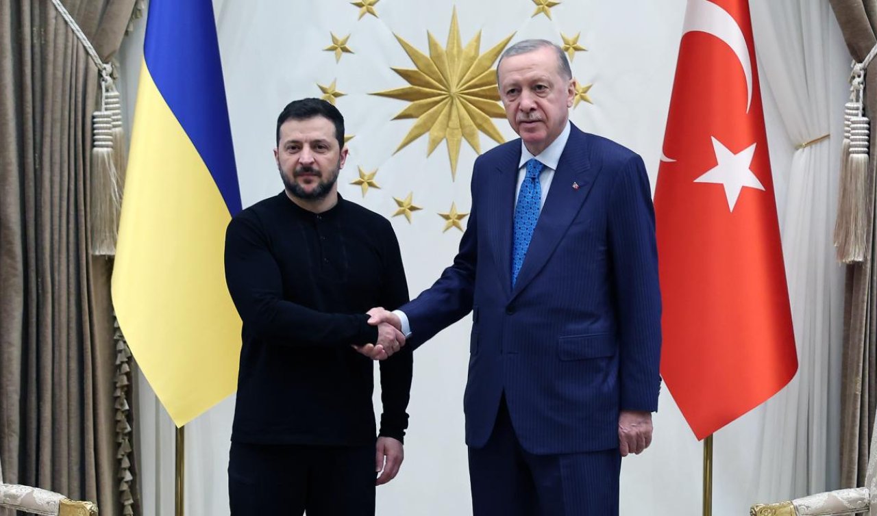 Cumhurbaşkanı Erdoğan Zelenski ile görüştü