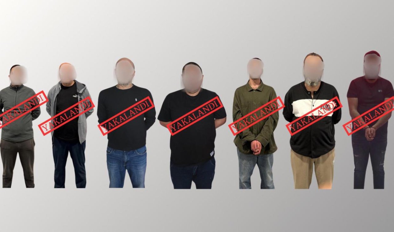 Kırmızı bültenle aranan 7 kişi yakalanarak Türkiye’ye getirildi