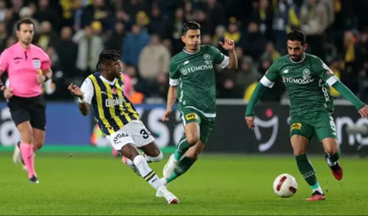 Fenerbahçe Konyaspor maç kadrosu: Fenerbahçe Konyaspor maçı hangi kanalda, saat kaçta canlı yayınlanacak?