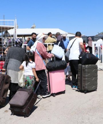 Suriyelilerin ülkelerine dönüşü yoğunluk kazandı