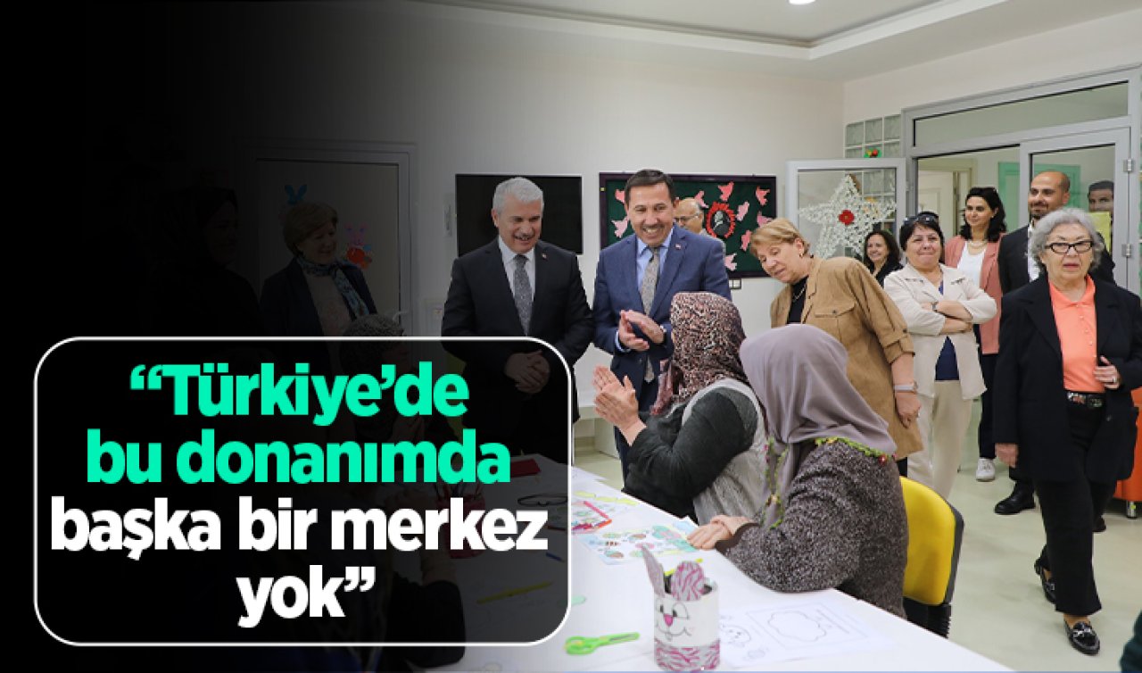 Vali Akın, Kaymakam Ayhan ve Başkan Kılca’dan Alzheımer Gündüz Yaşam Merkezi’ne ziyaret