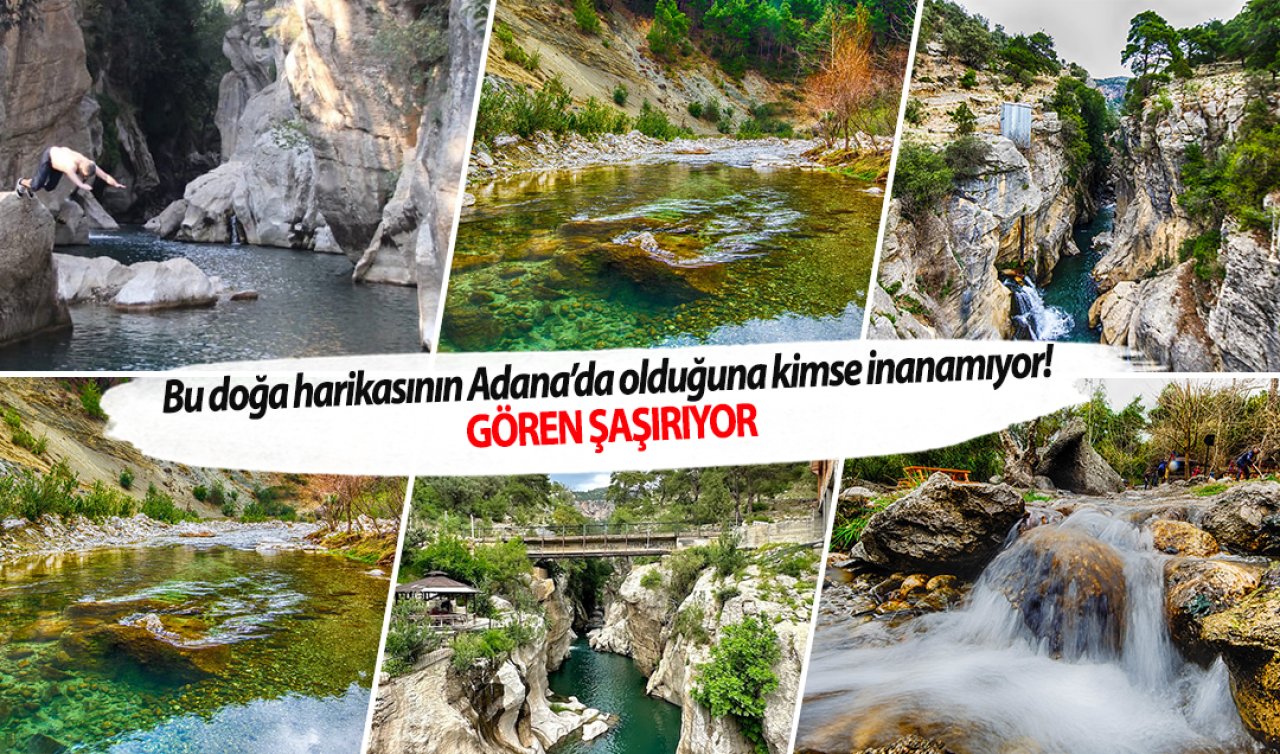 Bu Doğa Harikasının Adana’da Olduğuna Kimse İnanamıyor! Gören Şaşırıyor