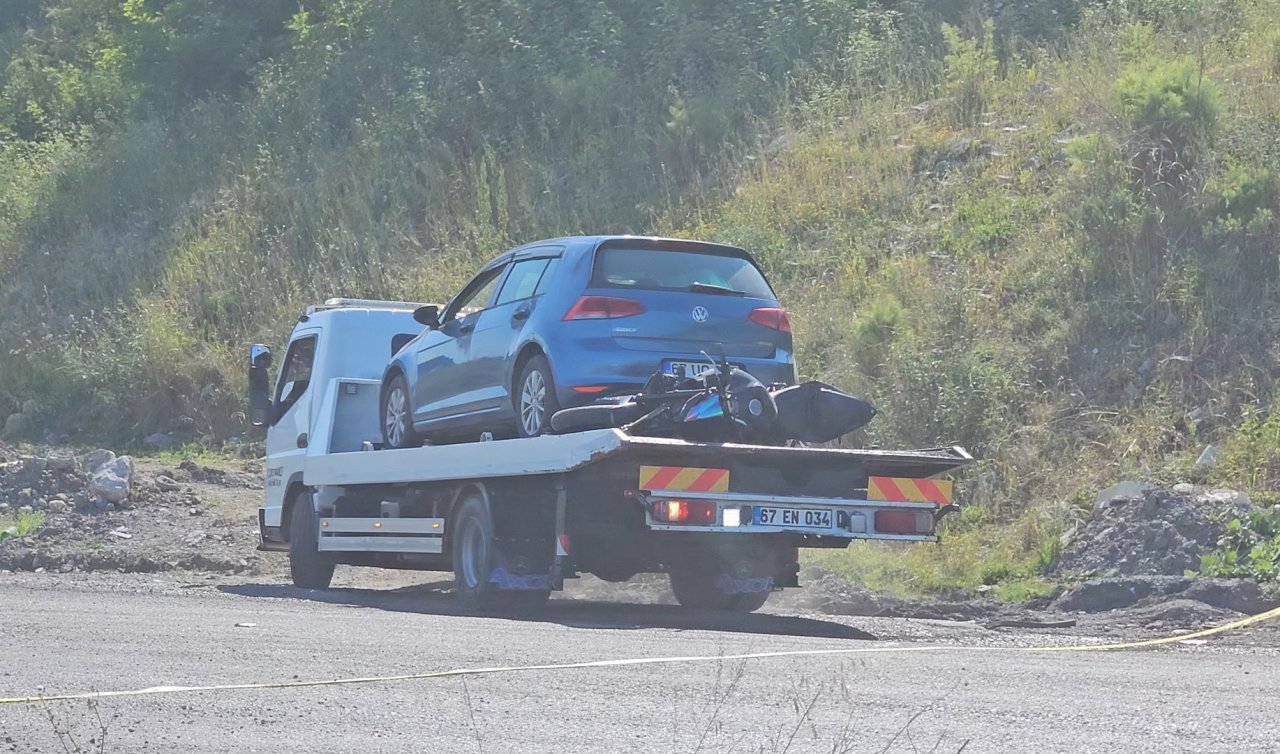 Otomobil ile motosiklet çarpıştı: 2 ölü