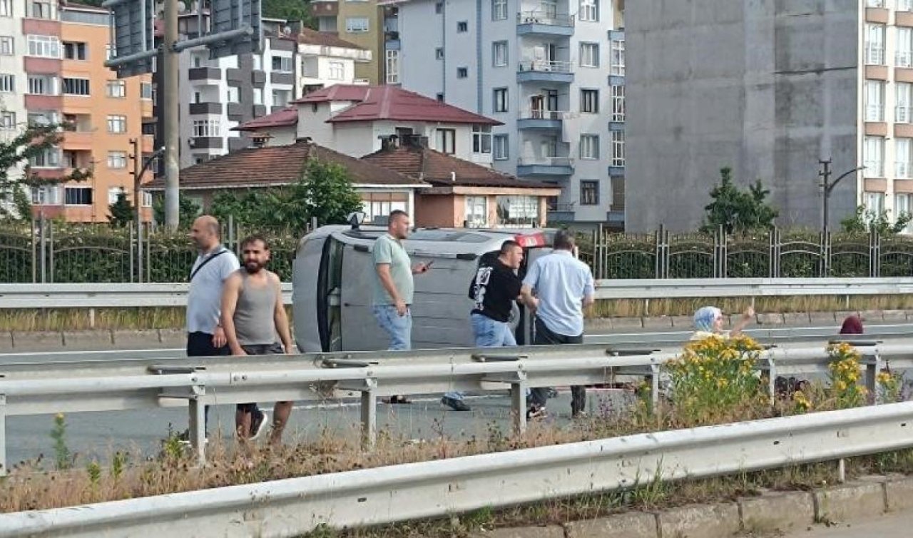 Refüje çıkan araçtaki 2 kişi öldü