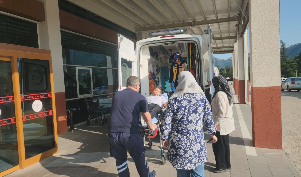 Konya’da pikniğe giden kişiyi yılan ısırdı