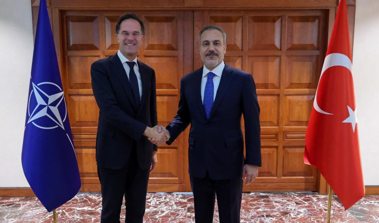 Bakan Fidan NATO Genel Sekreteri Rutte ile görüştü