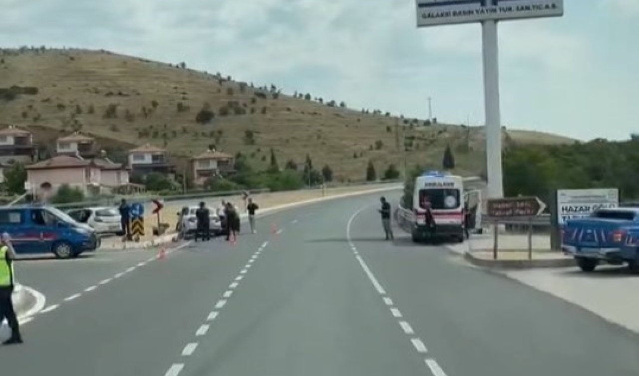 Trafik kazasında 3 kişi yaralandı! 